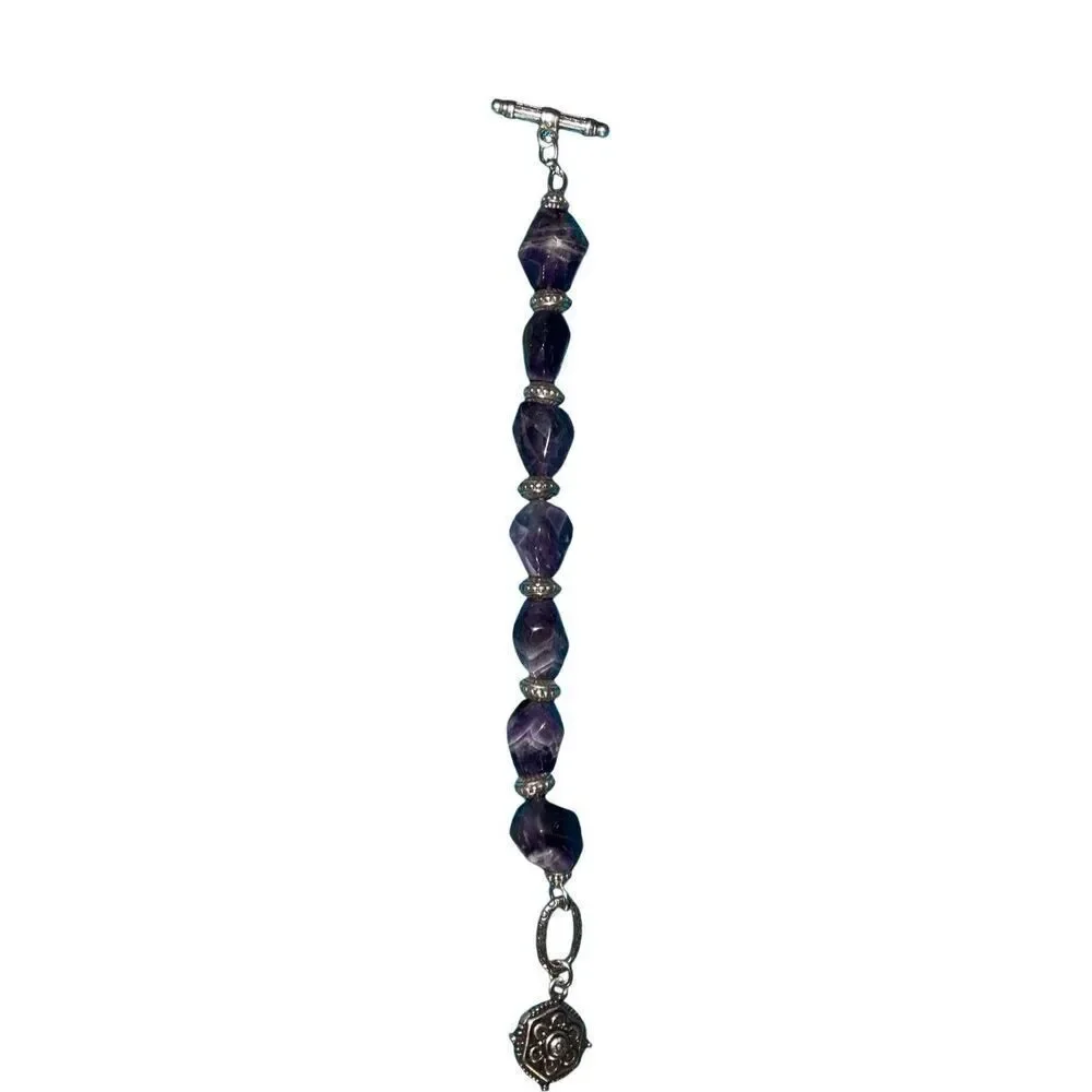 Natural Amethyst Bracelet